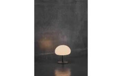 Sponge Uppladdningsbar Bordslampa 3-stegs Dim 20cm Svart/Vit IP65