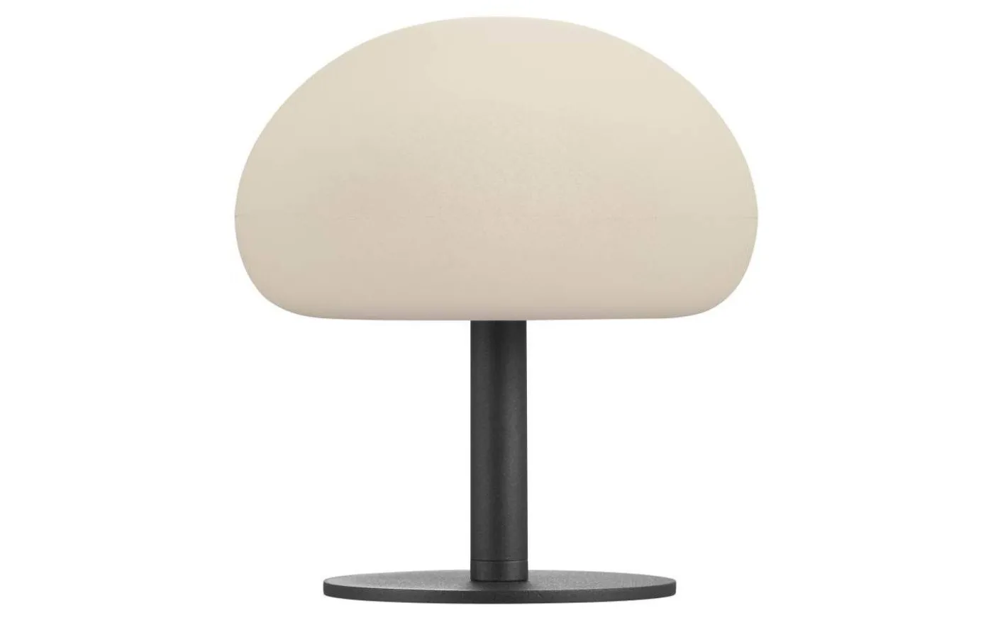 Sponge Uppladdningsbar Bordslampa 3-stegs Dim 20cm Svart/Vit IP65