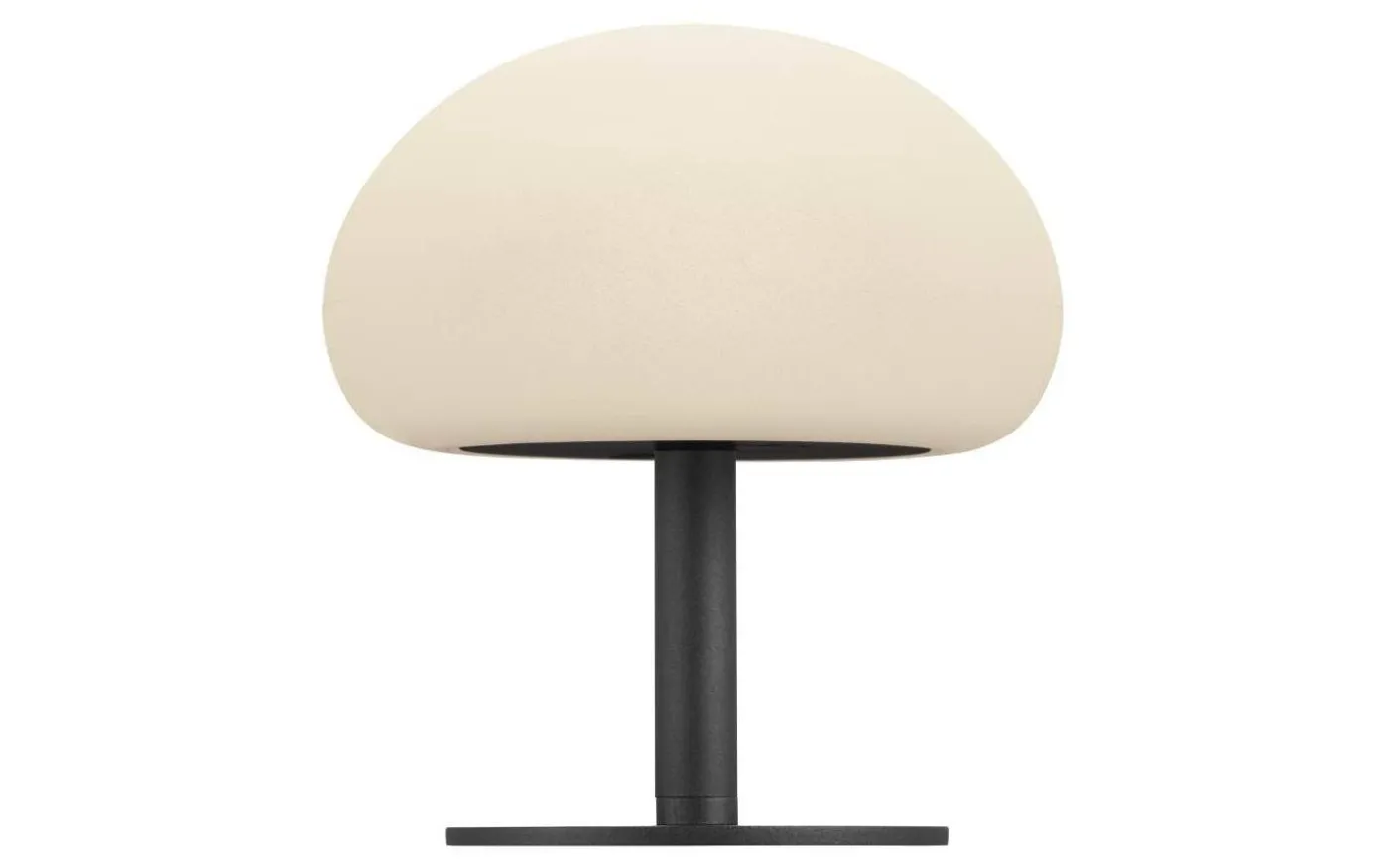 Sponge Uppladdningsbar Bordslampa 3-stegs Dim 20cm Svart/Vit IP65