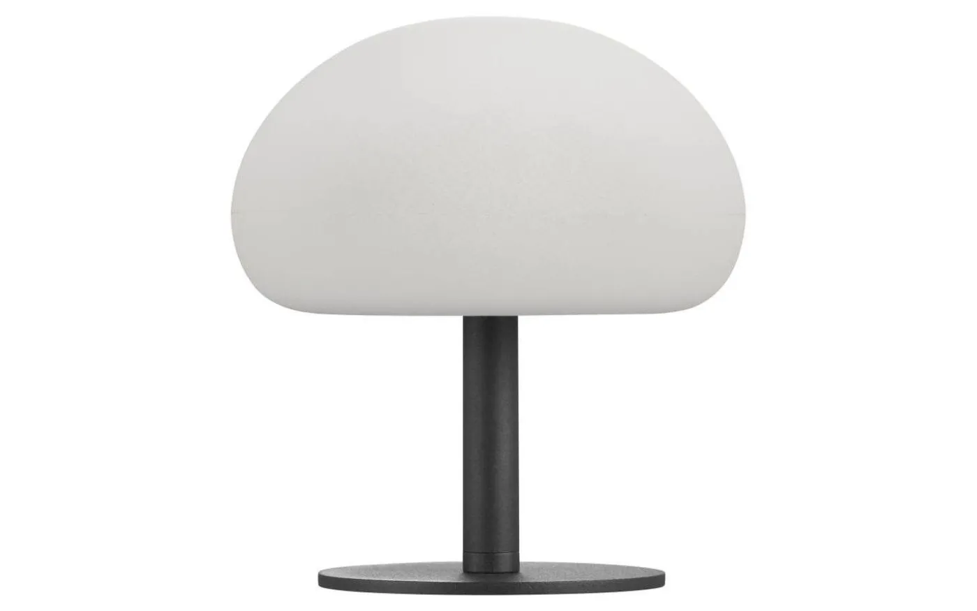 Sponge Uppladdningsbar Bordslampa 3-stegs Dim 20cm Svart/Vit IP65