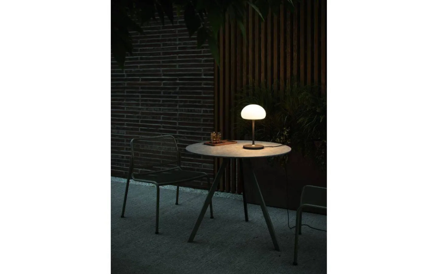 Nordlux Sponge Uppladdningsbar Bordslampa 3-stegs Dim 56cm Grå/Vit IP44* Uppladdningsbara Lampor Utomhus|Uppladdningsbara Lampor Utomhus