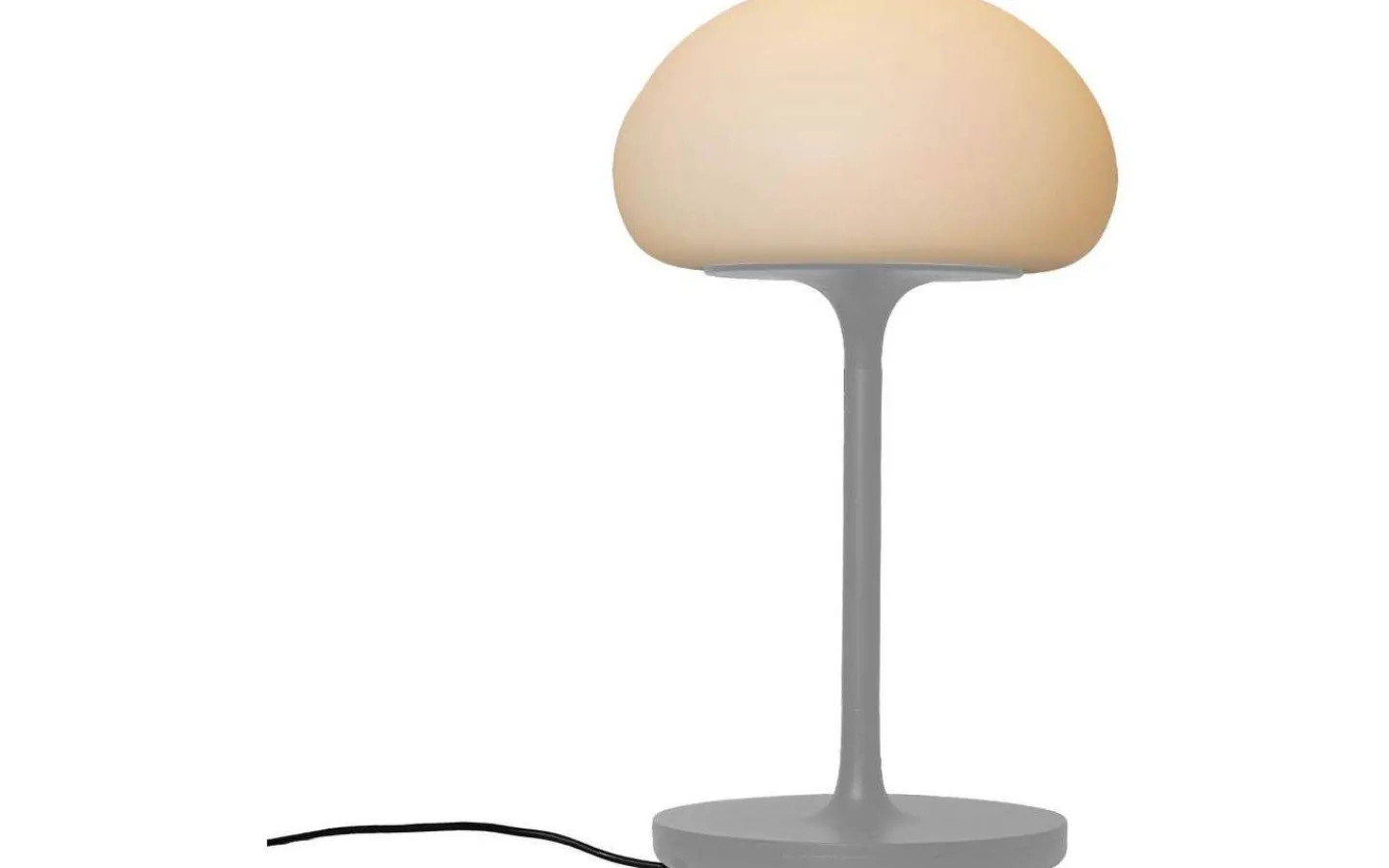 Nordlux Sponge Uppladdningsbar Bordslampa 3-stegs Dim 56cm Grå/Vit IP44* Uppladdningsbara Lampor Utomhus|Uppladdningsbara Lampor Utomhus