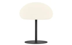 Sponge Uppladdningsbar Bordslampa 3-stegs Dim 34cm Svart/Vit IP65