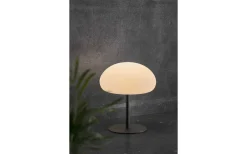 Sponge Uppladdningsbar Bordslampa 3-stegs Dim 34cm Svart/Vit IP65