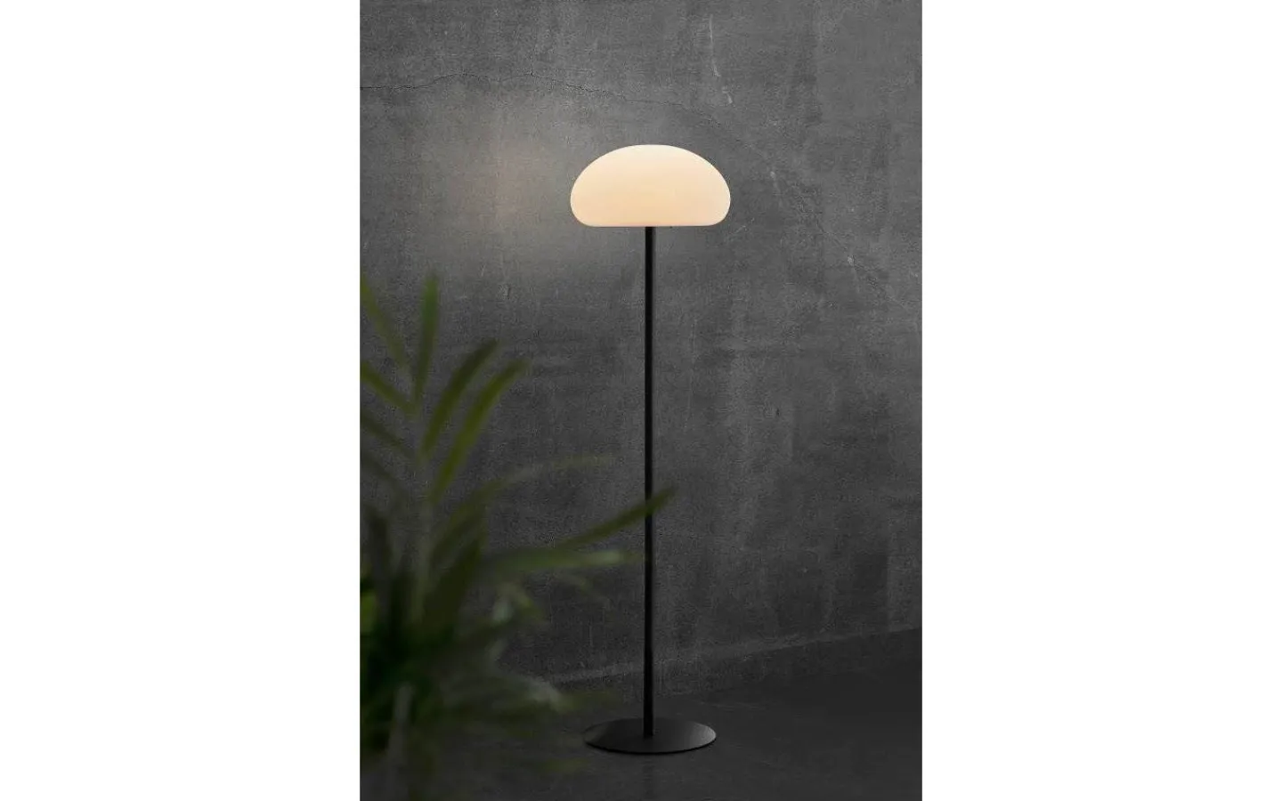 Uppladdningsbara Lampor Utomhus|Uppladdningsbara Lampor Utomhus<Nordlux Sponge Uppladdningsbar Golvlampa Svart/Vit IP65