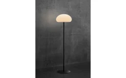 Uppladdningsbara Lampor Utomhus|Uppladdningsbara Lampor Utomhus<Nordlux Sponge Uppladdningsbar Golvlampa Svart/Vit IP65