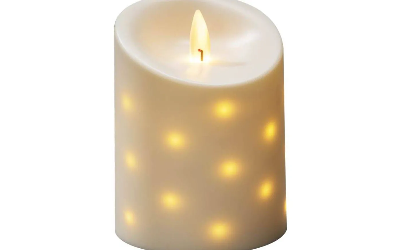 Spot Batteridrivet Blockljus 10,5cm Creme IP44