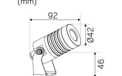 Markbelysning<Hidealite Spot It Multi 230V 3000K 1W IP65