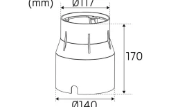 Hidealite Spot Up Multi 230V Tilt 3000K 7W IP67* Markbelysning