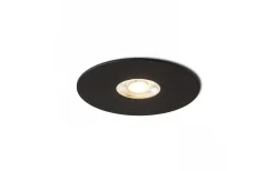 230V Led Spotlights<Rendl Spray 11 Infälld Svart 230V LED 9W 24° 3000K