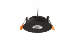230V Led Spotlights<Rendl Spray 11 Infälld Svart 230V LED 9W 24° 3000K