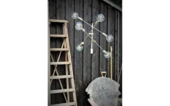 Stora Taklampor Ø70-150 Cm<Oriva Spröt Taklampa 85cm Satin nickel