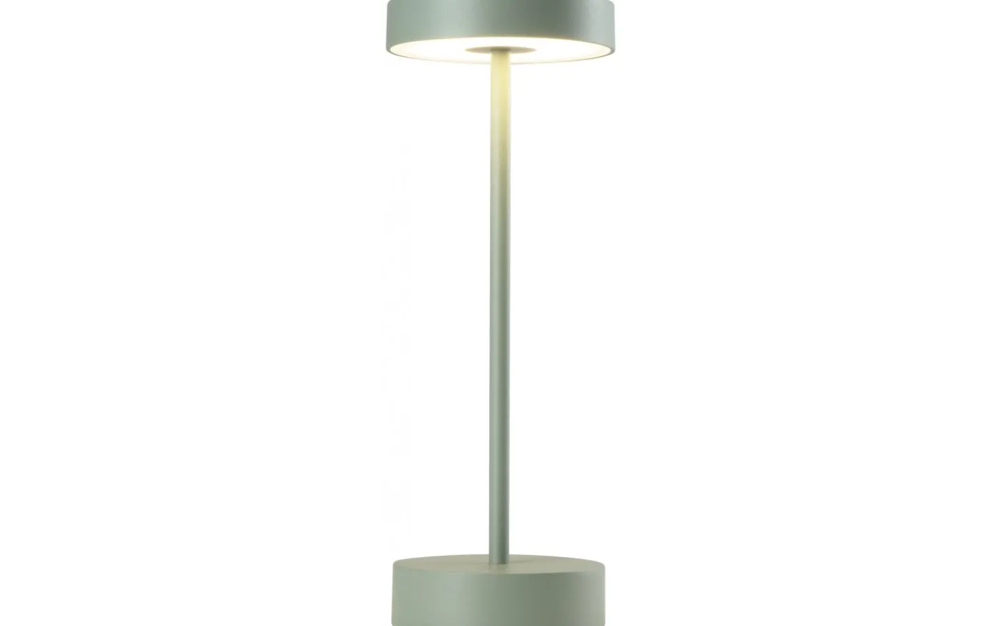 Ubiqua Lighting Standy Mini Batterilampa 24cm 2700/3000K Salvia IP54* Allmänbelysning|Uppladdningsbara Lampor Utomhus