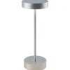 Ubiqua Lighting Standy Mini Batterilampa 24cm 2700/3000K Matt Krom IP54* Allmänbelysning|Uppladdningsbara Lampor Utomhus
