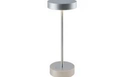 Ubiqua Lighting Standy Mini Batterilampa 24cm 2700/3000K Matt Krom IP54* Allmänbelysning|Uppladdningsbara Lampor Utomhus