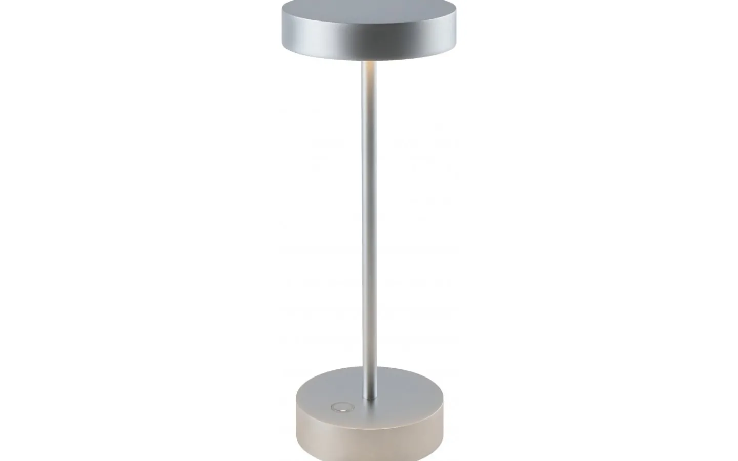 Ubiqua Lighting Standy Mini Batterilampa 24cm 2700/3000K Matt Krom IP54* Allmänbelysning|Uppladdningsbara Lampor Utomhus