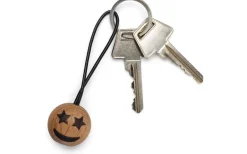 Star Eyes Emoji Nyckelring Ø3cm Ek