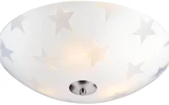 Star Plafond 35cm LED Frostat/Stål
