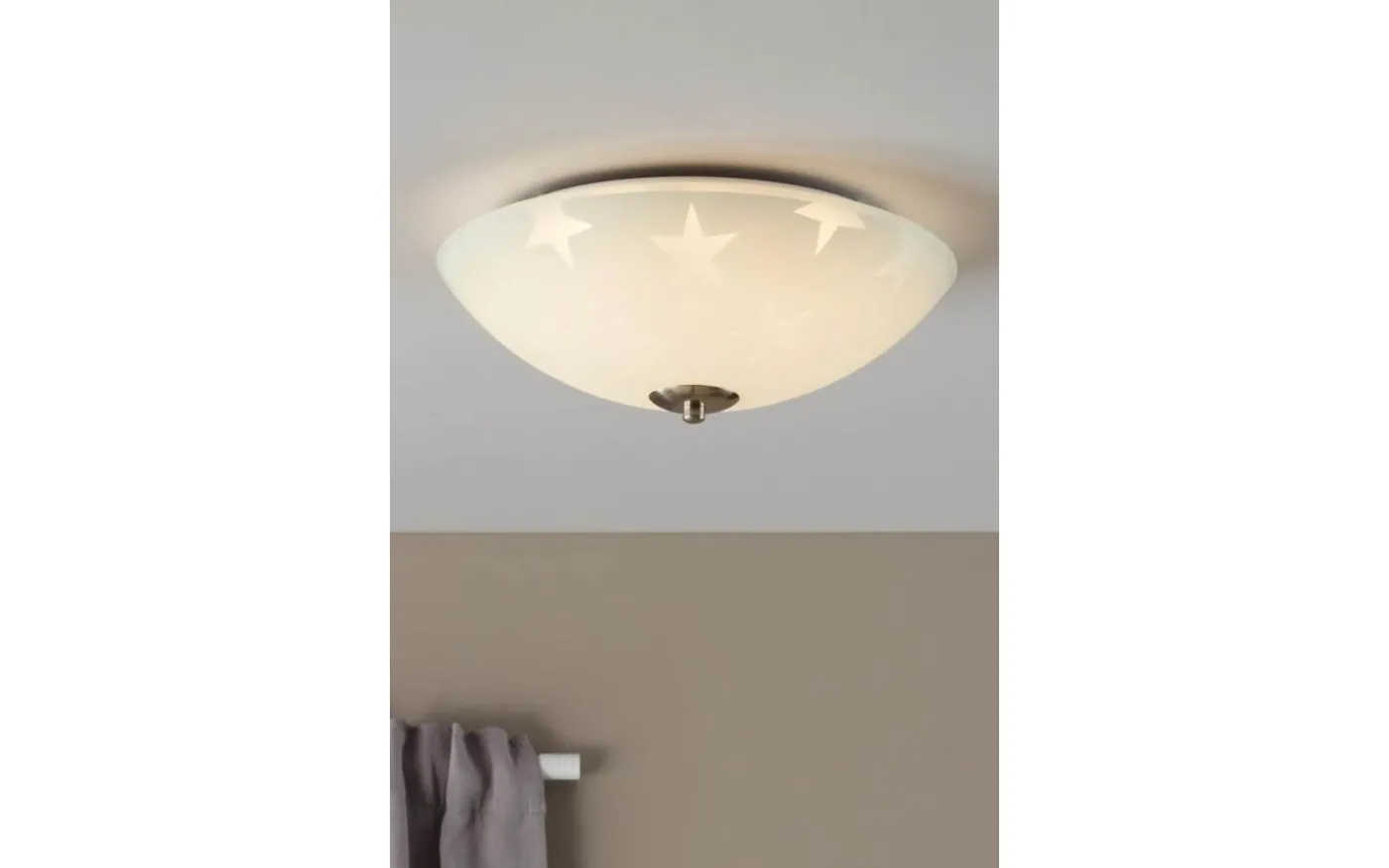 Star Plafond 35cm LED Frostat/Stål