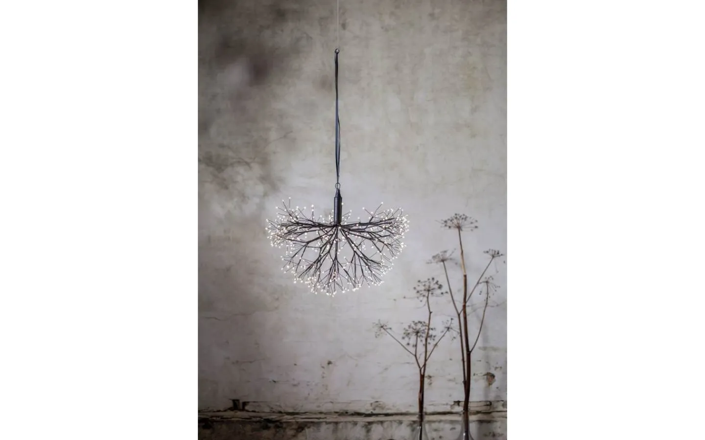 Star Trading Stardust Hängande Dekoration 48cm Svart* Utomhusdekorationer|Inomhusdekorationer 230V