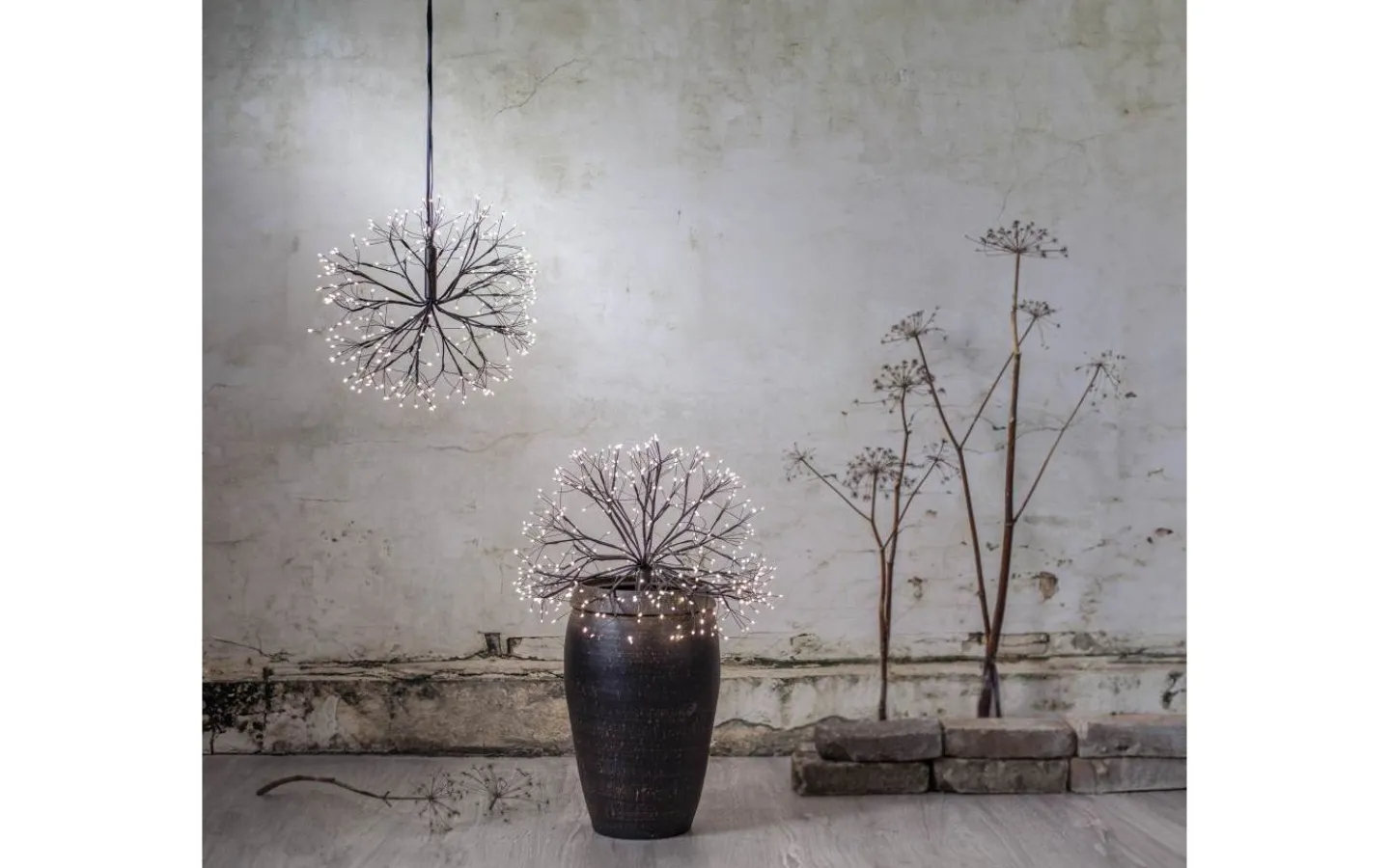 Star Trading Stardust Hängande Dekoration 48cm Svart* Utomhusdekorationer|Inomhusdekorationer 230V