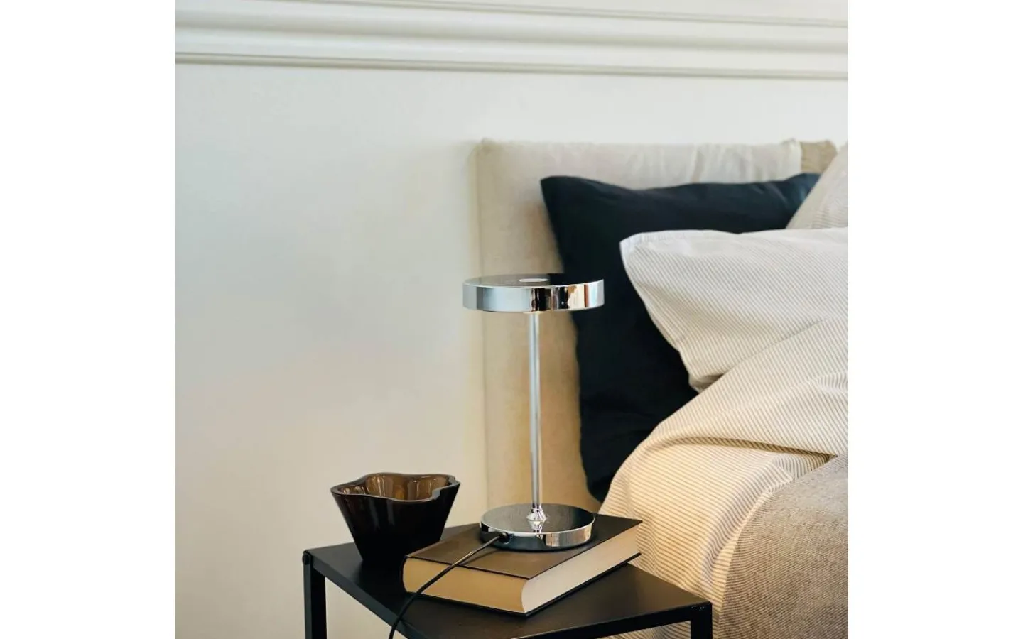 Bordslampor<Dyberg Larsen Starlight Bordslampa 25,5cm LED 3000K 4,5W Krom