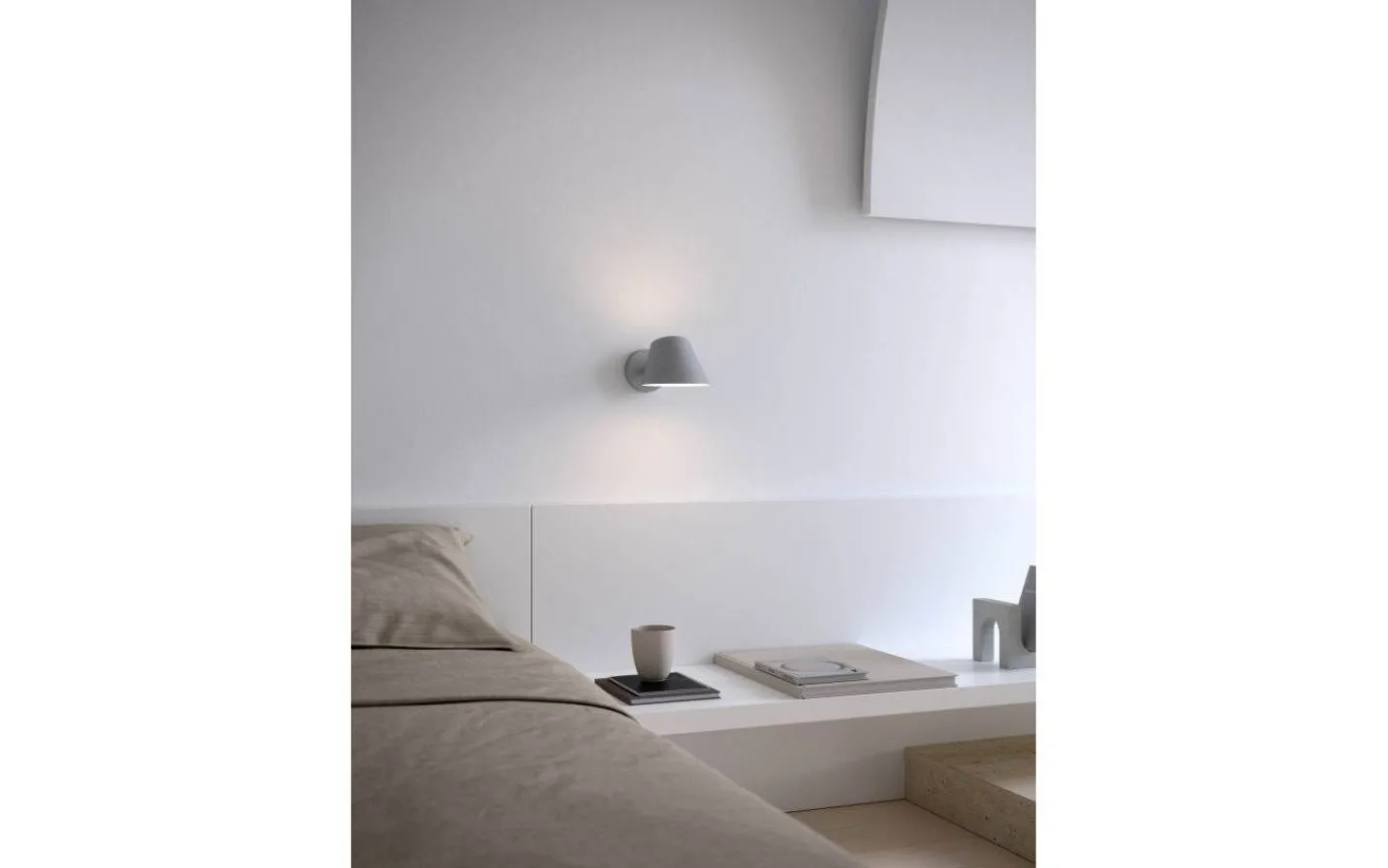 Läslampor<Design for the people Stay Vägglampa Grå