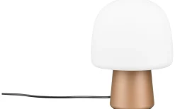 Steen Bordslampa E14 kaffebrun/vit