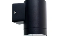 Dyberg Larsen Stege Vägglampa Nedljus Svart IP44* Upp Eller Nedljus Lampor