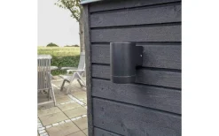 Dyberg Larsen Stege Vägglampa Nedljus Svart IP44* Upp Eller Nedljus Lampor