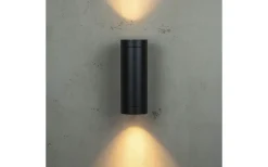 Stege Vägglampa Upp/Nedljus Svart IP44