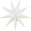 Visa Alla Julstjärnor|Julstjärnor Utan Sladd<Globen Lighting Stella Julstjärna 75cm Vit Bouclé