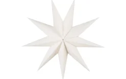 Visa Alla Julstjärnor|Julstjärnor Utan Sladd<Globen Lighting Stella Julstjärna 60cm Vit Bouclé