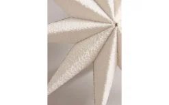 Visa Alla Julstjärnor|Julstjärnor Utan Sladd<Globen Lighting Stella Julstjärna 60cm Vit Bouclé