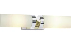 Markslojd Stella Vägglampa Badrum 2xE14 IP44 Stål* Badrum|Badrumslampor Vägg