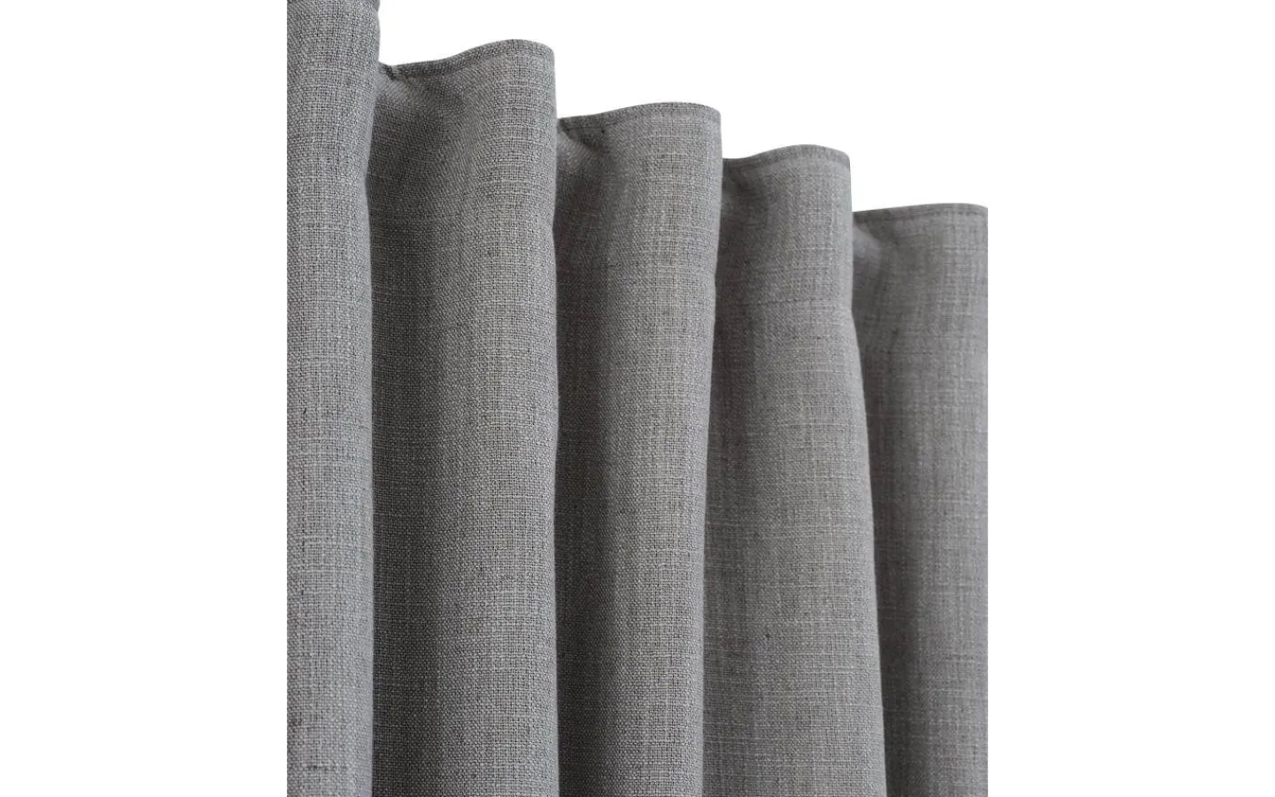 Svanefors Sten Gardin 1-pack Grå 270x280cm* Enfärgade Gardiner