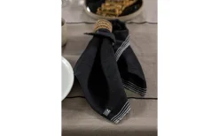 Markslojd Stenhild Servetter Svart 2-pack* Servetter & Servettringar