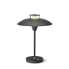 Stepp 1-2-3 Uppladdningsbar Bordslampa LED 2,5W 2700K 28cm Svart IP54