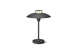 Stepp 1-2-3 Uppladdningsbar Bordslampa LED 2,5W 2700K 28cm Svart IP54