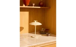 Stepp 1-2-3 Uppladdningsbar Bordslampa LED 2,5W 2700K 28cm Cream IP54