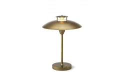 Uppladdningsbara Lampor Utomhus|Uppladdningsbara Lampor Utomhus<Halo Design Stepp 1-2-3 Uppladdningsbar Bordslampa LED 2,5W 2700K 28cm Antik IP54