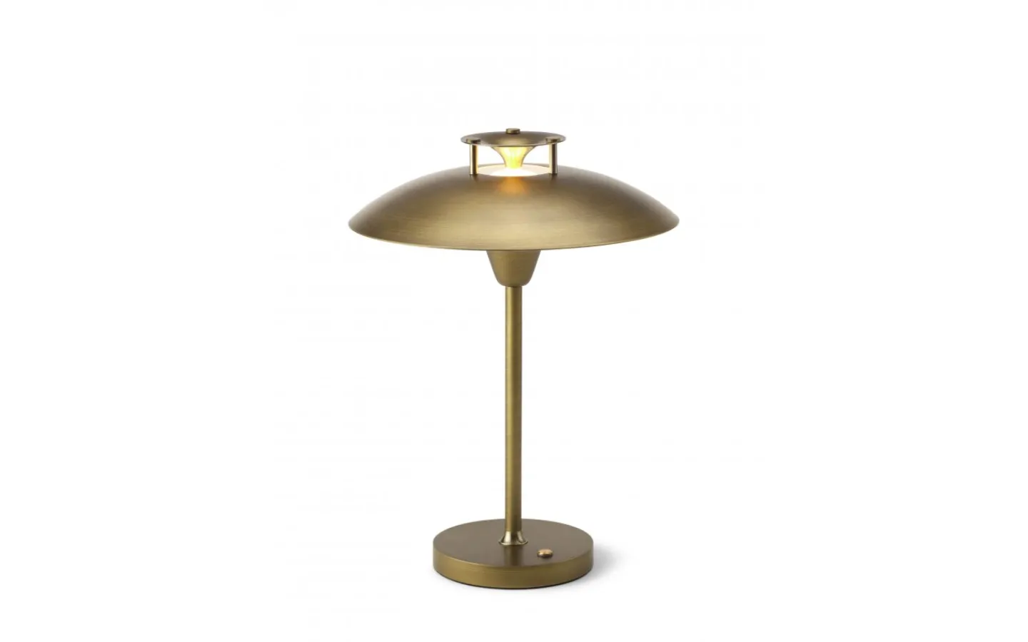 Uppladdningsbara Lampor Utomhus|Uppladdningsbara Lampor Utomhus<Halo Design Stepp 1-2-3 Uppladdningsbar Bordslampa LED 2,5W 2700K 28cm Antik IP54