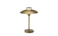 Uppladdningsbara Lampor Utomhus|Uppladdningsbara Lampor Utomhus<Halo Design Stepp 1-2-3 Uppladdningsbar Bordslampa LED 2,5W 2700K 28cm Antik IP54