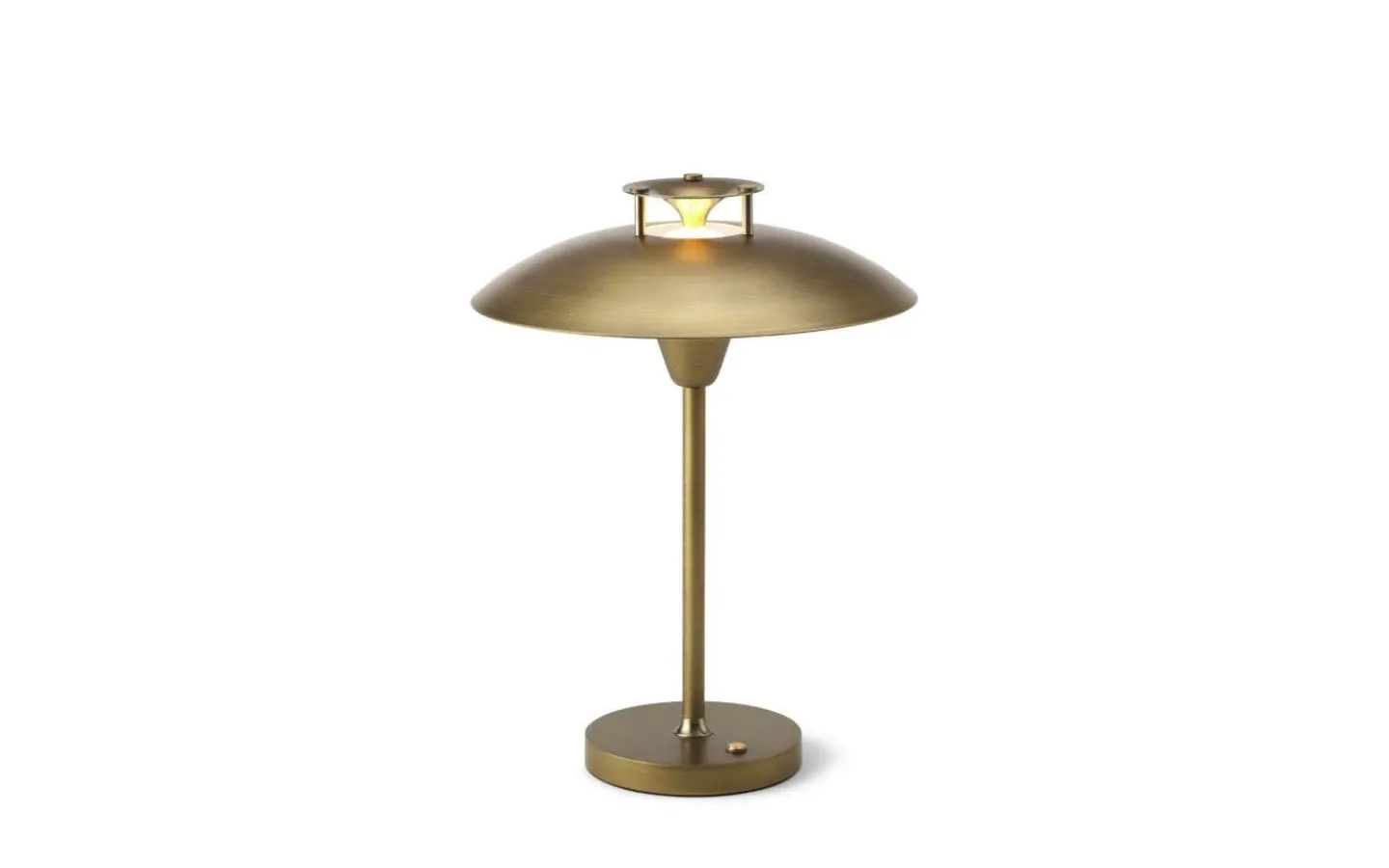 Uppladdningsbara Lampor Utomhus|Uppladdningsbara Lampor Utomhus<Halo Design Stepp 1-2-3 Uppladdningsbar Bordslampa LED 2,5W 2700K 28cm Antik IP54