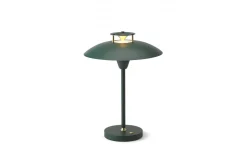Halo Design Stepp 1-2-3 Uppladdningsbar Bordslampa LED 2,5W 2700K 28cm Dark Green IP54* Uppladdningsbara Lampor Utomhus|Uppladdningsbara Lampor Utomhus