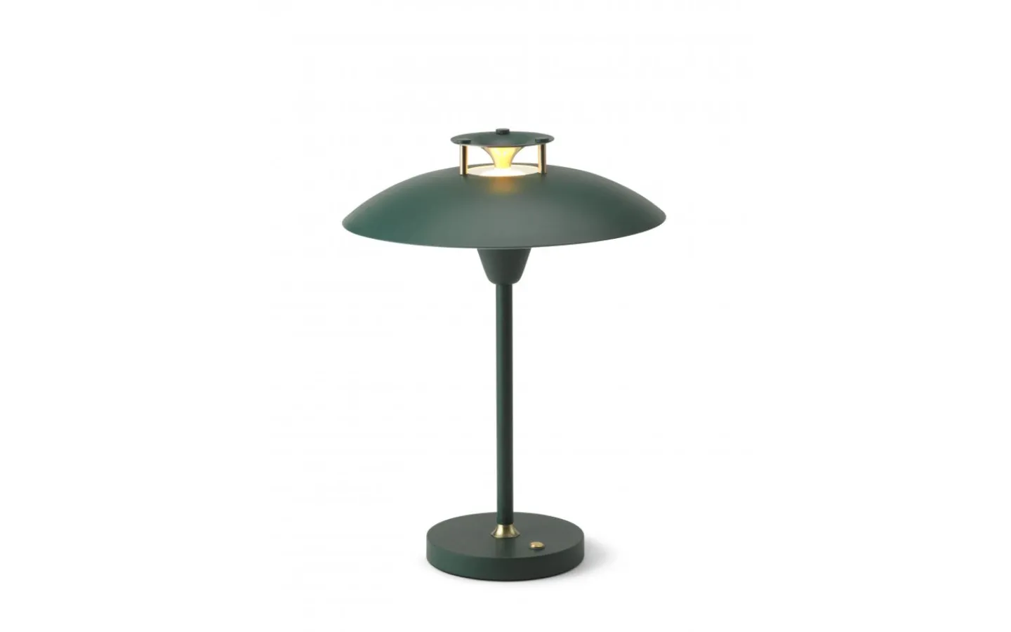 Halo Design Stepp 1-2-3 Uppladdningsbar Bordslampa LED 2,5W 2700K 28cm Dark Green IP54* Uppladdningsbara Lampor Utomhus|Uppladdningsbara Lampor Utomhus