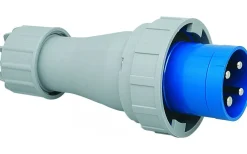 Malmbergs Stickpropp, 63A, 3P+J, 9h, 230V, IP67* Cee,Skarvkabel,Central,Dimmrar