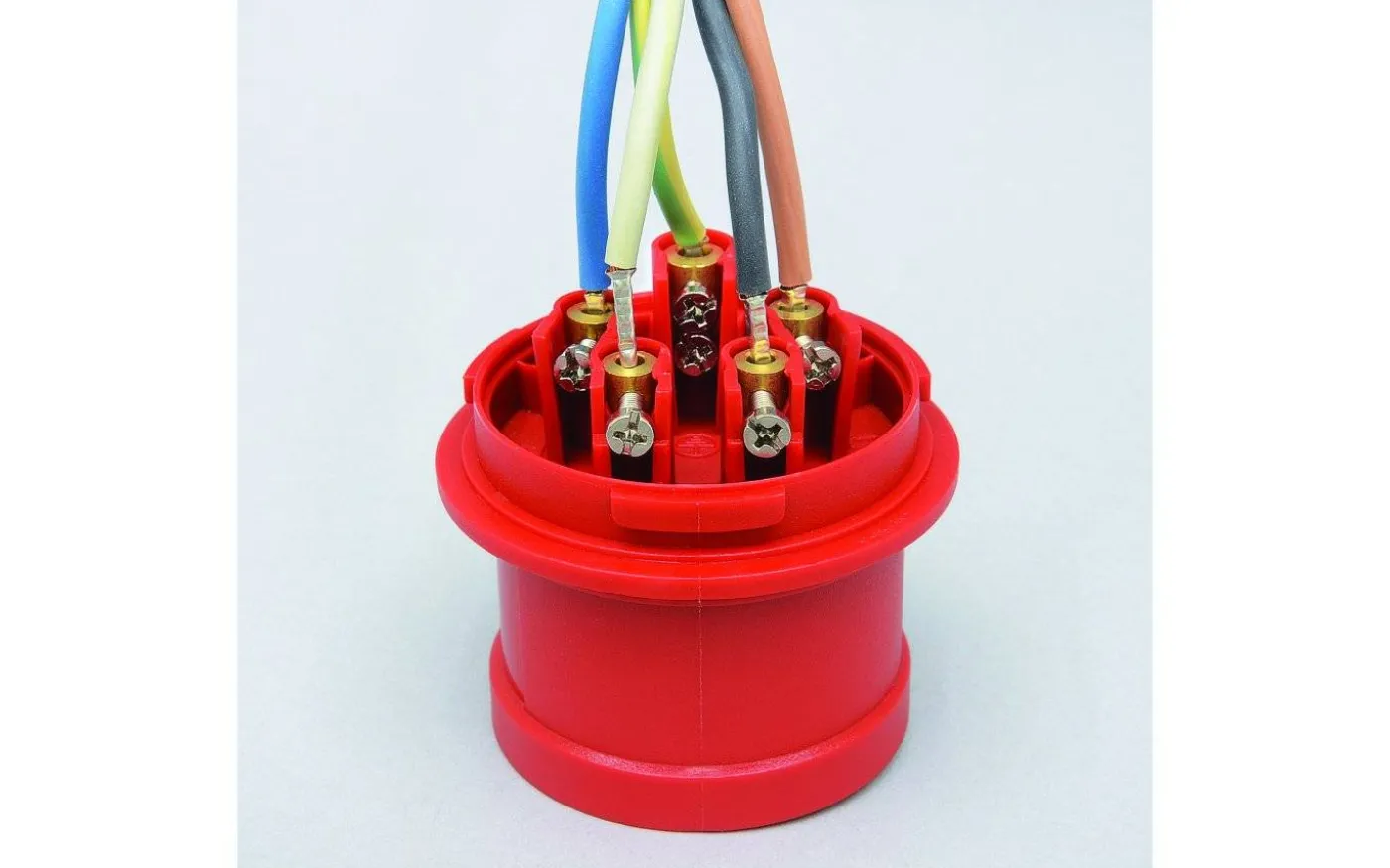 Stickpropp, 16A, 3P+N+J, 6h, 400V, IP44