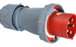 Malmbergs Stickpropp, 125A, 3P+N+J, 6h, 400V, IP67* Cee,Skarvkabel,Central,Dimmrar