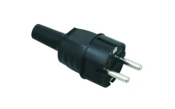 Malmbergs Stickpropp, Med jord, Svart, IP44* Stickkontakter & Skarvuttag